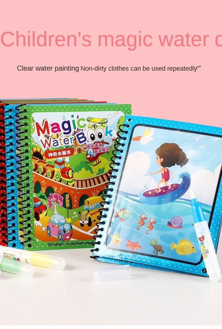 Magic Water painting Books