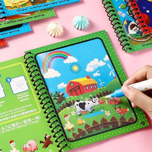 Magic Water painting Books