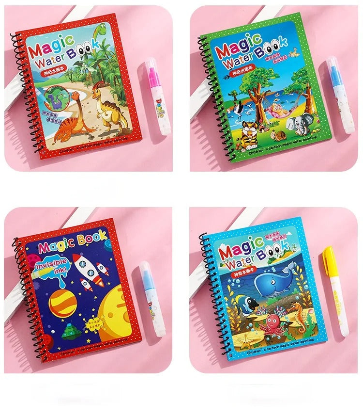 Magic Water painting Books